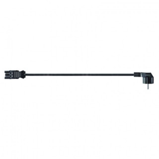 CABLE DE ALIMENTACIÓN. PLÁSTICO. SCHUKO ACODADA. LONGITUD 2M. PARA MÓDULOS CONI - BACHMANN