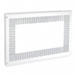 MARCO PARA MUEBLE DE MICROONDAS. ABS. BLANCO. MONTAJE ATORNILLADO
