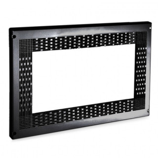 MARCO PARA MUEBLE DE MICROONDAS. ABS. NEGRO