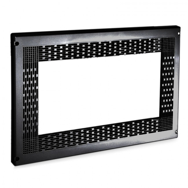 MARCO PARA MUEBLE DE MICROONDAS. ABS. NEGRO