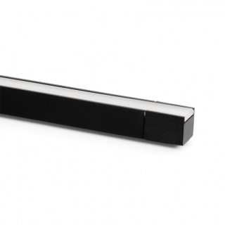 MODULO LED MINIRAIL LARGO 300MM 3,6W 24V DC NEGRO 2