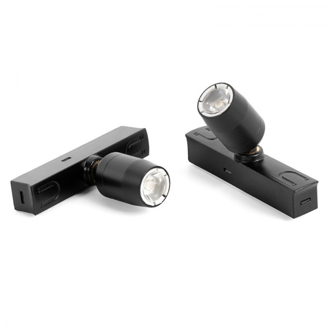 PUNTO LED MINIRAIL 1W 6-24V DC NEGRO PUNTO LED MINIRAIL 1W 6-24V DC NEGRO