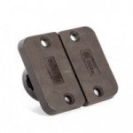BISAGRA INVISIBLE KIRMA MARRON PARA MESA PARA TAPAS DE ESPESOR 17/18mm. BISAGRA INVISIBLE KIRMA MARRON PARA MESA PARA TAPAS DE ESPESOR 17/18mm.