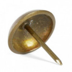 TACHUELA SEMI-CONVEXA HIERRO 21MM.