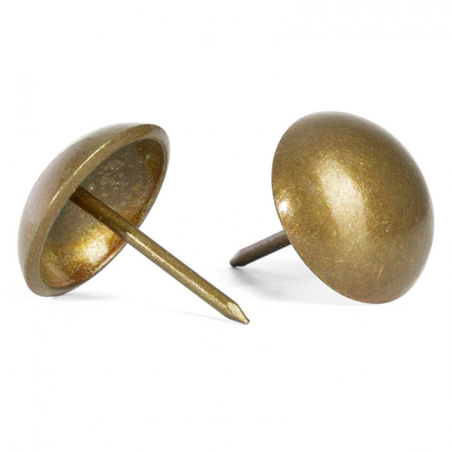 TACHUELA SEMI-CONVEXA HIERRO 21MM.