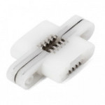 BISAGRA INVISIBLE DE HIERRO NIQUELADO Y NYLON BLANCO CEAM