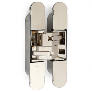 BISAGRA INVISIBLE 1130 134x24 NIQUEL  REGULAC.3D. 40Kg/2BIS. 60Kg/3BIS.