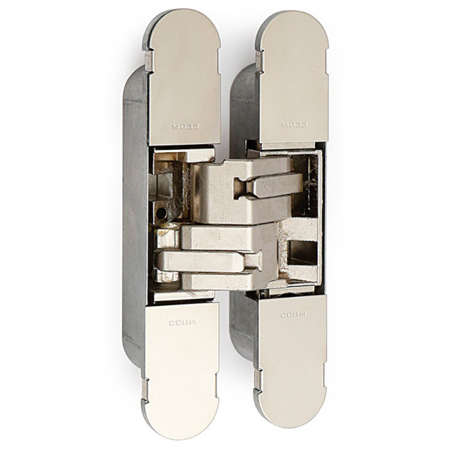 BISAGRA INVISIBLE 1130 134x24 NIQUEL  REGULAC.3D. 40Kg/2BIS. 60Kg/3BIS.