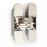 BISAGRA INVISIBLE 1129 100x22 NIQUEL  REGULAC.3D. 25Kg/2BIS. 35Kg/3BIS.