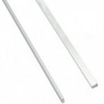 PERFIL EMBUTIR NAMI 5x2 2,5M. PLATA MATE