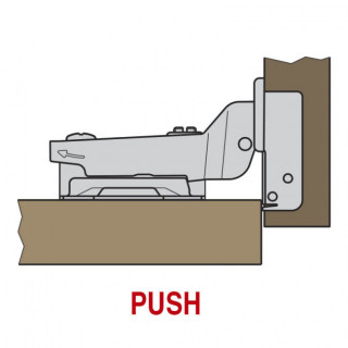 BISAGRA FERRARI PUSH H96 110º 35 ACODADO H96087BGG