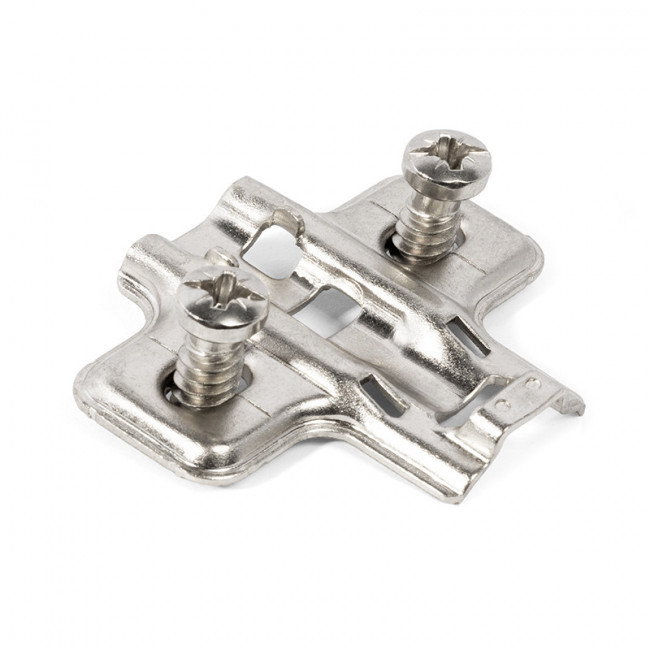 BASE DE BISAGRA PUMA CLIP CAM H0 CON TORNILLO EURO Y MONTAJE DIRECTO NI