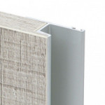 PERFIL TIRADOR ALUMINIO CALAS 44M 2,60 PLATA MATE