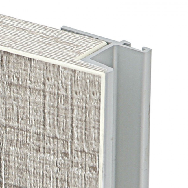 PERFIL TIRADOR ALUMINIO CALAS 30B 2,60 PLATA MATE