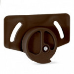 PATIN INFERIOR MARRON PARA PUERTA CORREDERA. MODELO RUMOR. CARGA MAX. 12-15Kgs/PUERTA PATIN INFERIOR MARRON PARA PUERTA CORREDERA. MODELO RUMOR. CARGA MAX. 12-15Kgs/PUERTA