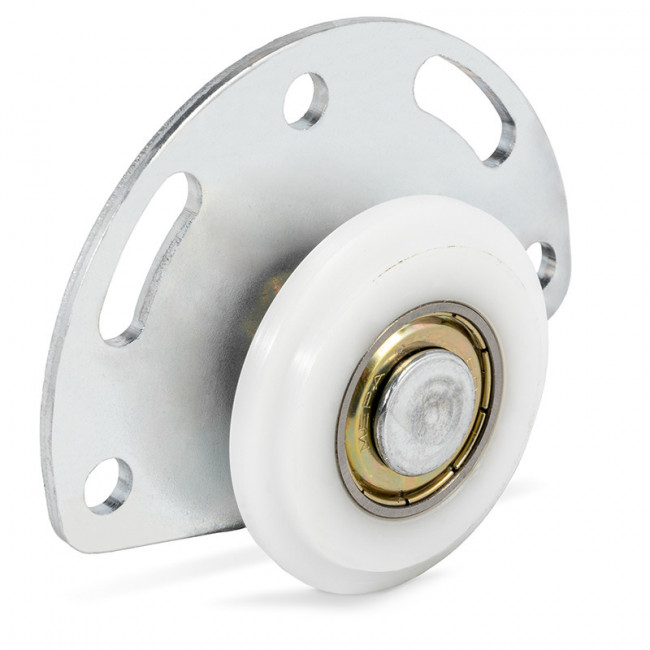 KIT HERRAJES MOD.UNICA P/2-PTAS.MADERA DESLIZAMIENTO EXTERIOR.CARGA MAXIMA 40KG.