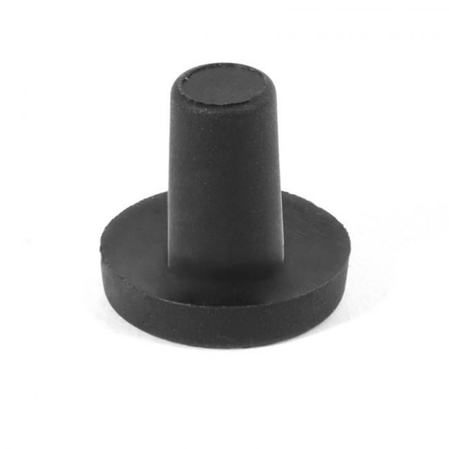 DESLIZANTE DE EMBUTIR ZEN. PLÁSTICO. NEGRO. DIÁMETRO 5MM