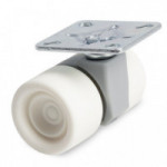 RUEDA GIRATORIA FERRARI A/DOB Ø38 BL-GR PLÁSTICO