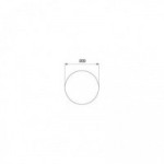 TAPON ADHESIVO BLANCO 30MM.