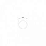 TAPON ADHESIVO BLANCO 25MM. TAPON ADHESIVO BLANCO 25MM.