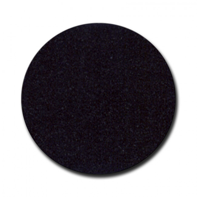 TAPÓN ADHESIVO. MATERIAL POLIMÉRICO O GOMA. NEGRO. PARA MUEBLES. DIÁMETRO 25MM