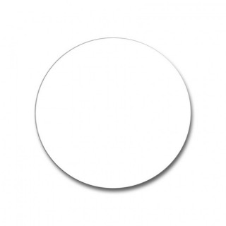 TAPÓN ADHESIVO. BLANCO LISO. ADHESIVA. DIÁMETRO 20MM. PARA TALADROS