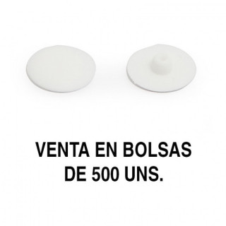 TAPA EMBUTIR INTRO 5. PLÁSTICO. BLANCO