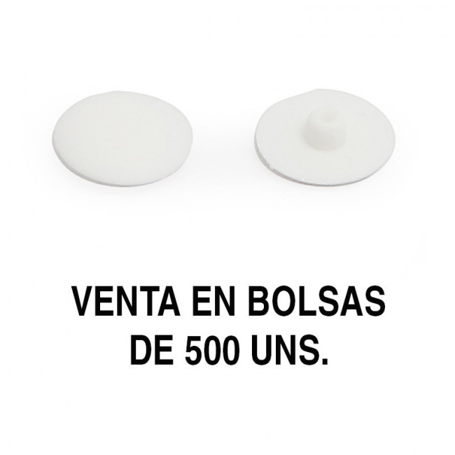 TAPA EMBUTIR INTRO 5. PLÁSTICO. BLANCO