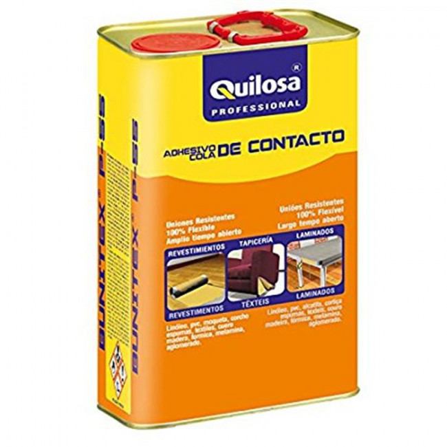 COLA CONTACTO BUNITEX P-55 5L APLICACION EN SUPERFICIES GRANDES. TIEMPO ABIERTO.