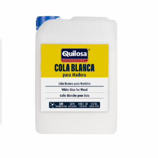 COLA BLANCA UNIVERSAL. BASE ACUOSA. SIN DISOLVENTES. 26 KG. MADERA, PAPEL Y CARTÓN - QUILOSA