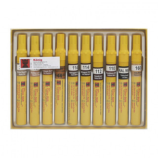 CAJA SURTIDO DE 10 LÁPICES DE RETOQUE PARA MADERA