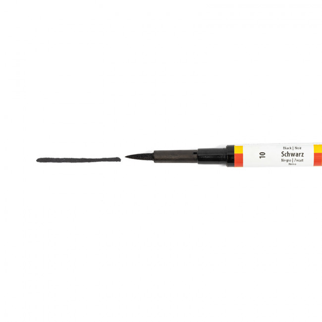 REMARCADOR DE VETA. BASE DISOLVENTE. SECADO RÁPIDO. NEGRO - KONIG