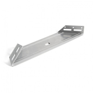 ESCUADRA PARA CAMA BAÑERA. CHAPA DE ACERO GALVANIZADO. GRIS CLARO. CANAL CENTRAL CON NERVIOS - Q&Q