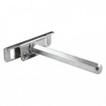 JUEGO 2 SOPORTES OCULTO ESTANTE TRITON ZINCADO (1 JGO: 2 PIEZAS C/TACOS Y TORNILLOS)