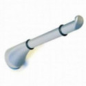 SOPORTE ESTANTE ZAMAK DALLAS 150mm. CROMO RAL