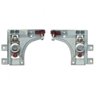 COLGADOR OCULTO REGULABLE LIBRA ALTURA 6MM. SISTEMA ANTIDESCOLGAMIENTO. REGULACIÓN VERTICAL E HORIZONTAL. ACERO ZINCADO