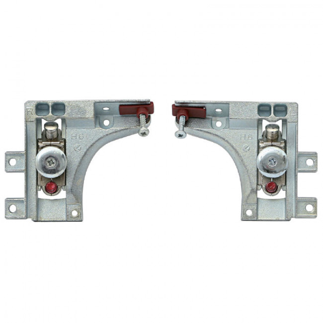 COLGADOR OCULTO REGULABLE LIBRA ALTURA 6MM. SISTEMA ANTIDESCOLGAMIENTO. REGULACIÓN VERTICAL E HORIZONTAL. ACERO ZINCADO