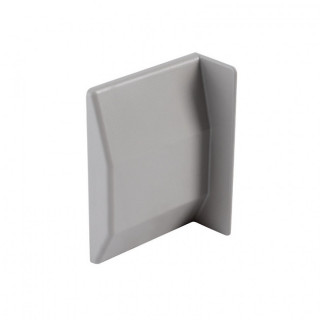 TAPA EMBELLECEDORA FORTE. PLÁSTICO. GRIS SATINADO. DERECHA. COLGADOR REGULABLE. 55 KG POR PIEZA