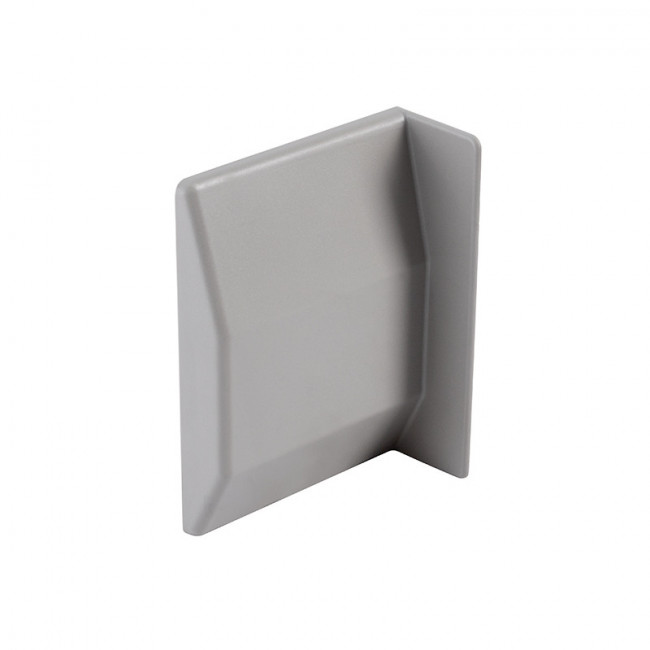 TAPA EMBELLECEDORA FORTE. PLÁSTICO. GRIS SATINADO. DERECHA. COLGADOR REGULABLE. 55 KG POR PIEZA