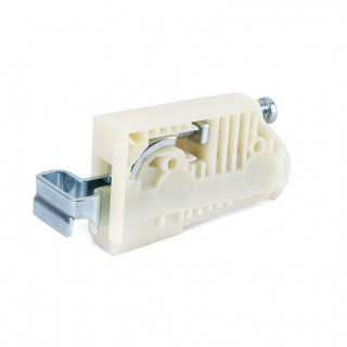 COLGADOR ARMARIO 806 IZQUIERDA. ABS + HIERRO. BLANCO ZINCADO. CAPACIDAD DE CARGA 50 KG