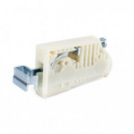 COLGADOR ARMARIO 806 IZQUIERDA. ABS + HIERRO. BLANCO ZINCADO. CAPACIDAD DE CARGA 50 KG