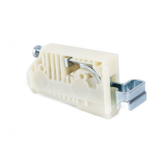 COLGADOR ARMARIO 806 IZQUIERDA. ABS + HIERRO. BLANCO ZINCADO. CAPACIDAD DE CARGA 50 KG 2