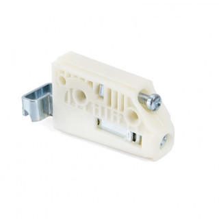 COLGADOR ARMARIO. MANO DERECHA. ABS + HIERRO. BLANCO-ZINCADO. CAPACIDAD 50 KG 2