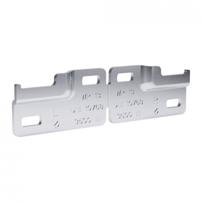 PLACA WP13. ACERO. ZINCADO. COLGADOR LIBRA ALTURA 11MM. 3500 N - ITALIANA FERRAMENTA
