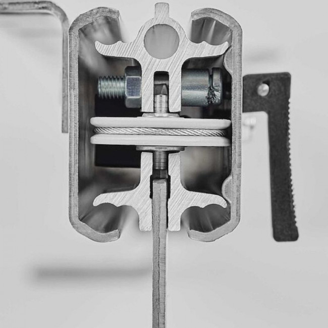 GUIA MESA EXTENSIBLE KOMBI 47 H56 720mm BIDI CON FRENO 2 TABLEROS X 500mm. 90 KGS. GUIA MESA EXTENSIBLE KOMBI 47 H56 720mm BIDI CON FRENO 2 TABLEROS X 500mm. 90 KGS.