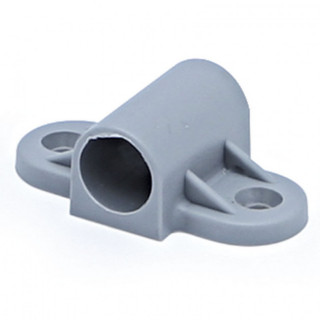 PUENTE PARA BARRA VOLTEADORA. GRIS. PARA FIJACIÓN. ALOJAMIENTO CILÍNDRICO. DIÁMETRO 12MM