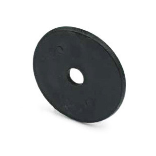 ARANDELA DE PLÁSTICO TINA. NEGRO. PARA PATAS DE SOFÁ. DIÁMETRO 57MM - Q&Q