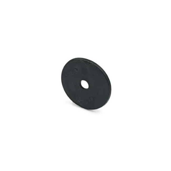 ARANDELA DE PLÁSTICO TINA. NEGRO. PARA PATAS DE SOFÁ. DIÁMETRO 57MM - Q&Q
