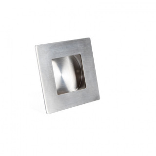 TIRADOR UÑERO EMPOTRADO SERIE DADO. ACERO INOXIDABLE. INOX MATE