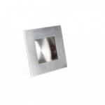 TIRADOR UÑERO EMPOTRADO SERIE DADO. ACERO INOXIDABLE. INOX MATE